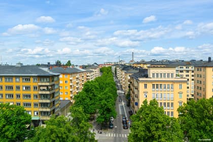 Balkong eller utsiktsbild