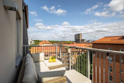 Balkong eller utsiktsbild