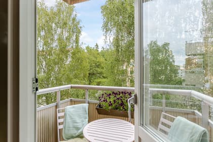 Balkong eller utsiktsbild