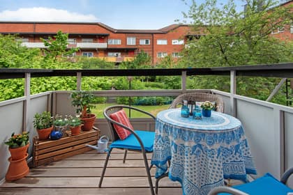 Balkong eller utsiktsbild