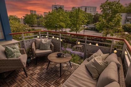 Balkong eller utsiktsbild