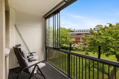 Balkong eller utsiktsbild