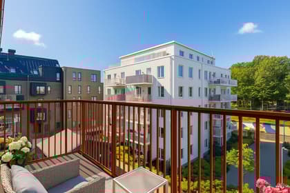 Balkong eller utsiktsbild