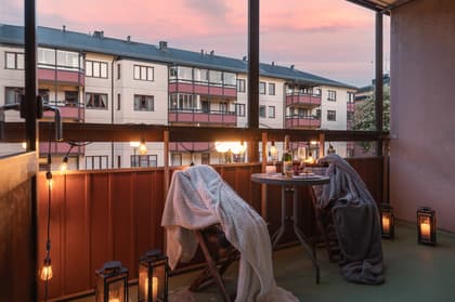 Balkong eller utsiktsbild