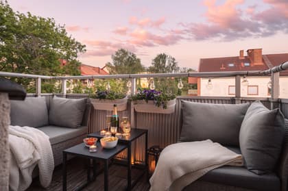 Balkong eller utsiktsbild