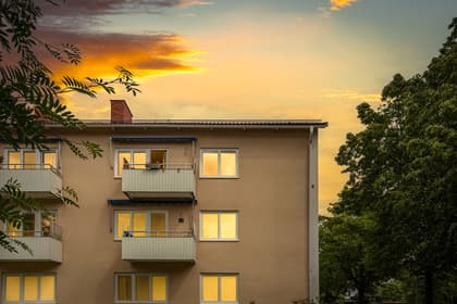 Balkong eller utsiktsbild