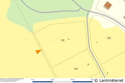 Illustrerad karta över fastigheten eller området
