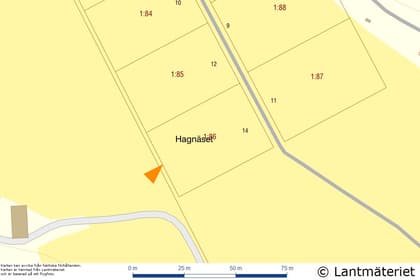 Illustrerad karta över fastigheten eller området