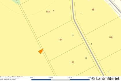 Illustrerad karta över fastigheten eller området