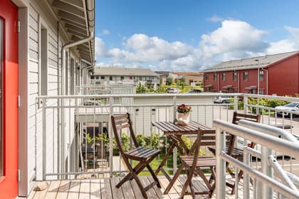 Balkong eller utsiktsbild