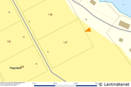 Illustrerad karta över fastigheten eller området