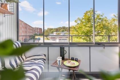 Balkong eller utsiktsbild