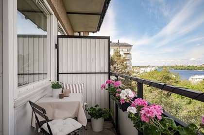 Balkong eller utsiktsbild