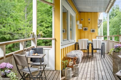 Balkong eller utsiktsbild