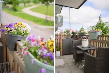 Balkong eller utsiktsbild