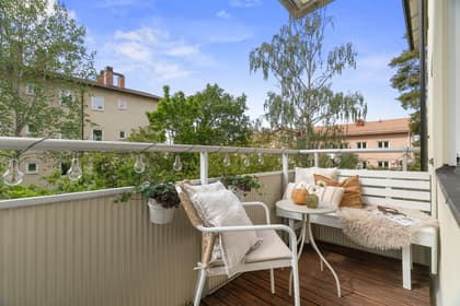 Balkong eller utsiktsbild