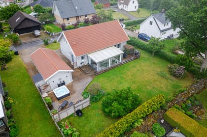 Illustrerad karta över fastigheten eller området