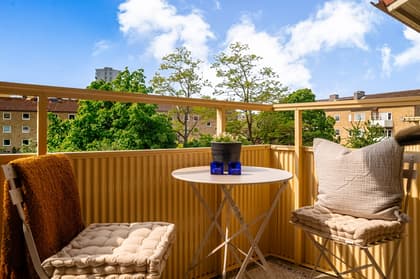 Balkong eller utsiktsbild