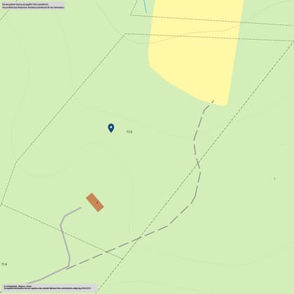Illustrerad karta över fastigheten eller området