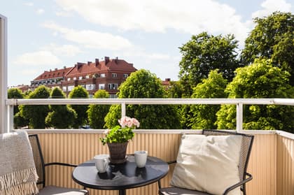 Balkong eller utsiktsbild