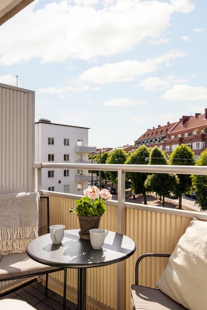 Balkong eller utsiktsbild