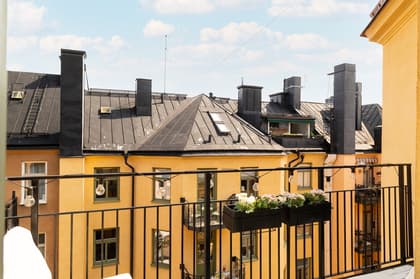 Balkong eller utsiktsbild