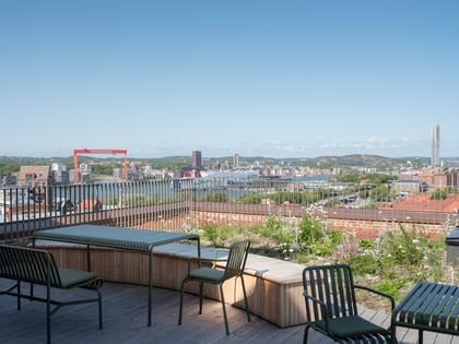 Balkong eller utsiktsbild