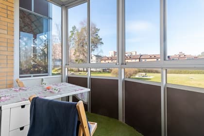 Balkong eller utsiktsbild