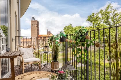 Balkong eller utsiktsbild