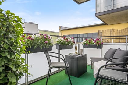 Balkong eller utsiktsbild