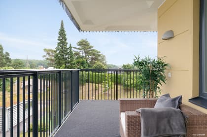 Balkong eller utsiktsbild