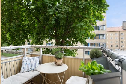 Balkong eller utsiktsbild