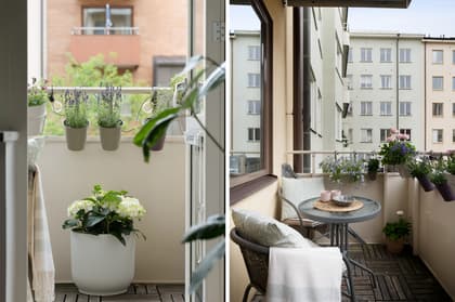 Balkong eller utsiktsbild