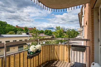 Balkong eller utsiktsbild