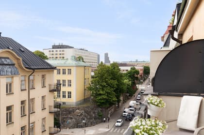 Balkong eller utsiktsbild