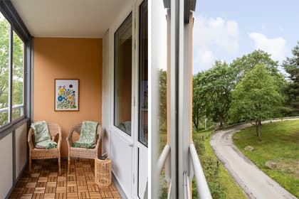 Balkong eller utsiktsbild