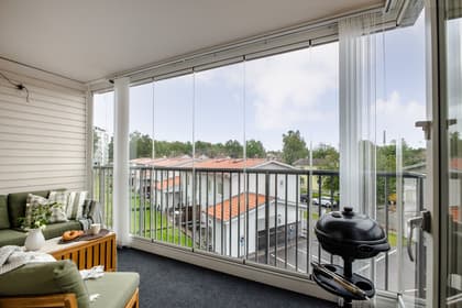 Balkong eller utsiktsbild