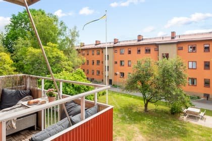 Balkong eller utsiktsbild