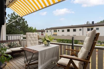 Balkong eller utsiktsbild