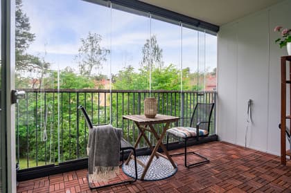 Balkong eller utsiktsbild