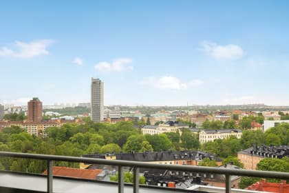 Balkong eller utsiktsbild