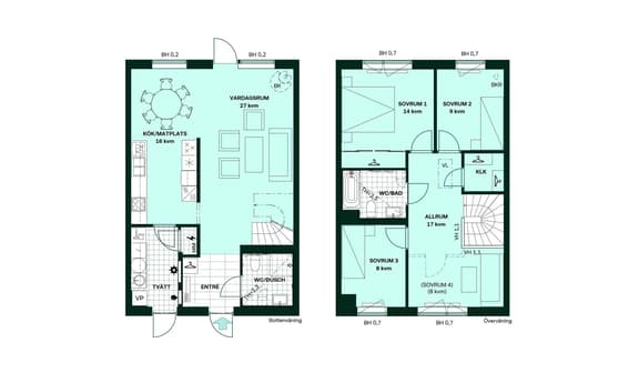 Fjärilshusen, Järfälla