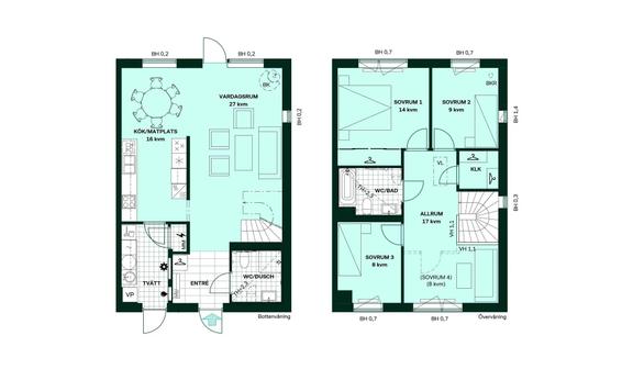 Fjärilshusen, Järfälla