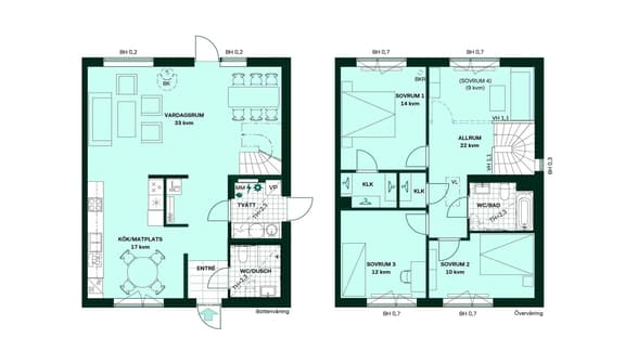 Fjärilshusen, Järfälla