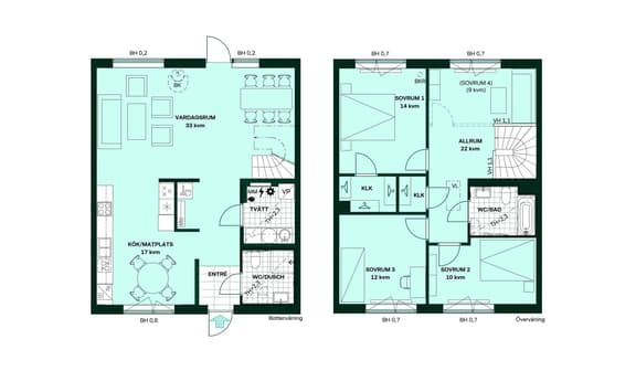 Fjärilshusen, Järfälla