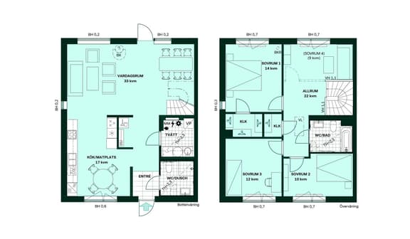 Fjärilshusen, Järfälla