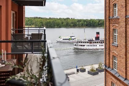 Balkong eller utsiktsbild