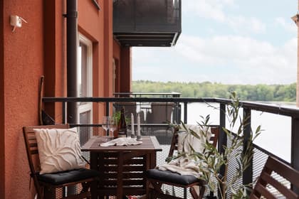 Balkong eller utsiktsbild