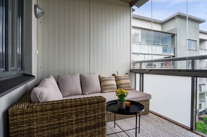 Balkong eller utsiktsbild