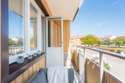 Balkong eller utsiktsbild